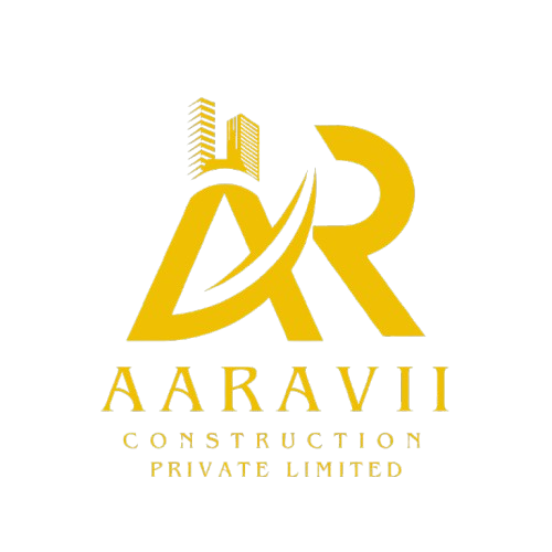 Aaravii Construction Logo